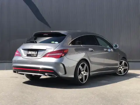 カタログ画像：ＣＬＡクラス シューティングブレーク （CLA-CLASS SHOOTING BRAKE） ＣＬＡ２５０シュポルト ４マチック シューティングブレーク 2016年8月 DBA-117951 2000cc ポーラーシルバー（Ｍ） 燃費13.8km / l バック