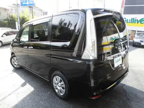 カタログ画像：セレナ （SERENA） ２０Ｇ Ｓ－ハイブリッド 2012年8月 DAA-HC26 2000cc スーパーブラック 燃費15.2km / l バック