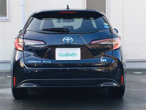 カタログ画像：カローラツーリング （COROLLA TOURING） Ｇ 2024年4月 5BA-MZEA17W 1500cc アティチュードブラックマイカ 燃費19.0km / l バック