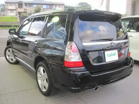 カタログ画像：フォレスター （FORESTER） エアブレイク 2005年12月 CBA-SG5 2000cc オブシディアンブラック・パール 燃費13.0km / l バック