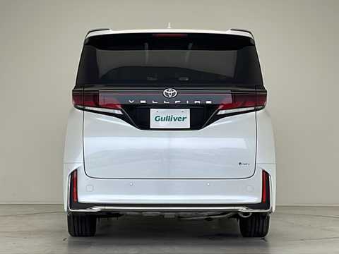 カタログ画像：ヴェルファイア （VELLFIRE） Ｚ プレミア 2025年1月 5BA-TAHA40W 2400cc プラチナホワイトパールマイカ 燃費10.3km / l バック