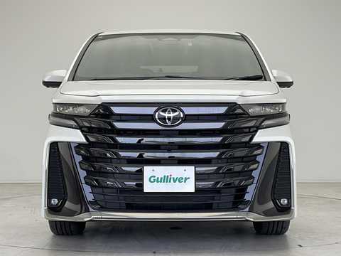 カタログ画像：ヴェルファイア （VELLFIRE） Ｚ プレミア 2025年1月 5BA-TAHA40W 2400cc プラチナホワイトパールマイカ 燃費10.3km / l フロント