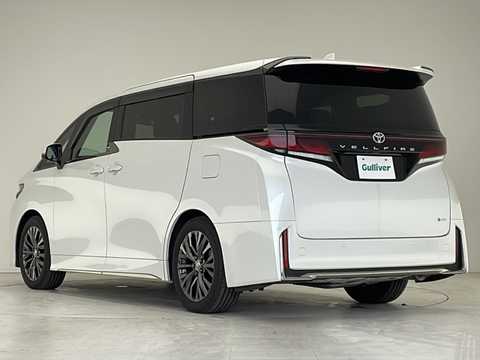 カタログ画像：ヴェルファイア （VELLFIRE） Ｚ プレミア 2025年1月 5BA-TAHA40W 2400cc プラチナホワイトパールマイカ 燃費10.3km / l バック
