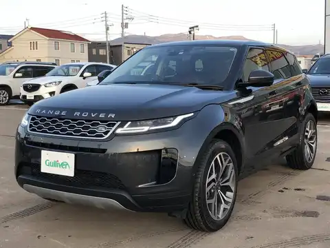 カタログ画像：レンジローバーイヴォーク （RANGE ROVER EVOQUE） ＳＥ 2019年6月 5BA-LZ2XA 2000cc カルパチアン・グレーorアイガーグレイ 燃費8.9km / l フロント