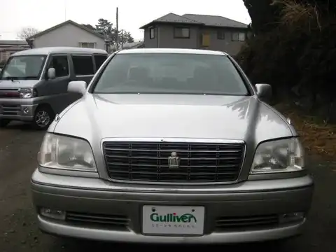 カタログ画像：クラウン （CROWN） ロイヤルサルーンＦｏｕｒ プレミアム２１ 2001年1月 TA-JZS179 3000cc シルバーメタリック 燃費8.2km / l フロント