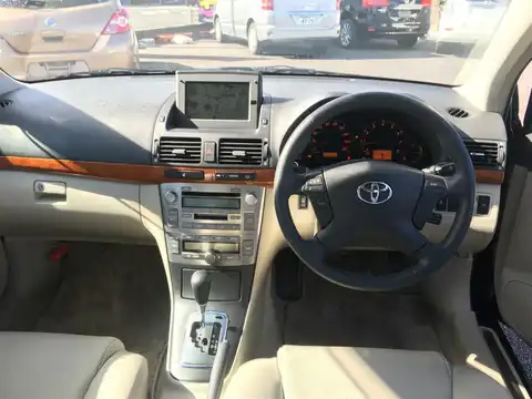 カタログ画像：アベンシスセダン （AVENSIS SEDAN） Ｑｉ 2006年7月 CBA-AZT251 2400cc ダークブルーマイカ 燃費10.6km / l 内装