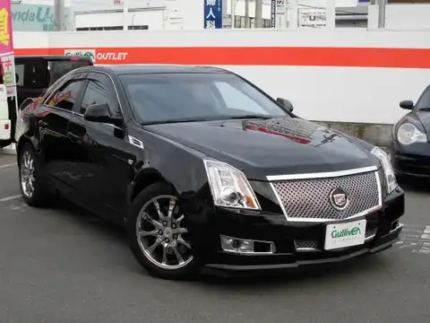 カタログ画像：キャデラックＣＴＳ （CADILLAC CTS） ３．６ 2008年1月 ABA-X322B 3600cc セーブルブラック 燃費8.0km / l メイン（その他）