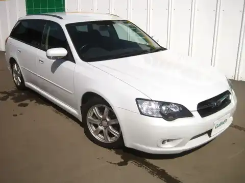 カタログ画像：レガシィツーリングワゴン （LEGACY TOURING WAGON） ２．０ｉ 2005年5月 CBA-BP5 2000cc アークティックホワイト・パール 燃費14.0km / l メイン（その他）