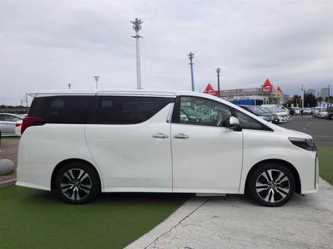 カタログ画像：アルファード （ALPHARD） ３．５エグゼクティブラウンジ 2021年5月 3BA-GGH30W 3500cc ホワイトパールクリスタルシャイン 燃費10.2km / l 外装