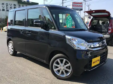 カタログ画像：スペーシア （SPACIA） Ｔ 2015年8月 DAA-MK42S 660cc ブルーイッシュブラックパール３ 燃費26.8km / l メイン（その他）