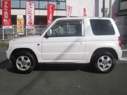 カタログ画像：パジェロミニ （PAJERO MINI） リンクスＺ 2000年11月 GF-H53A 660cc ソフィアホワイト（Ｓ） 外装