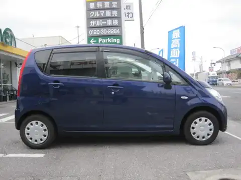 カタログ画像：ムーヴ （MOVE） Ｌ 2009年12月 DBA-L185S 660cc プレシャスブルーマイカメタリック 燃費21.5km / l 外装