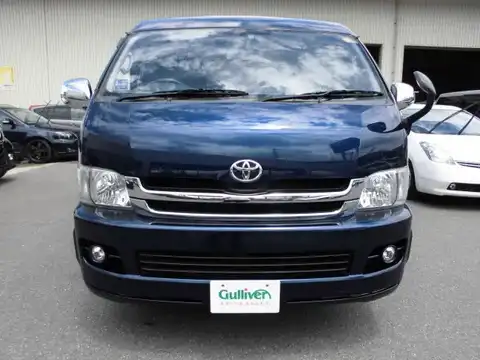 カタログ画像：ハイエースバン （HIACE VAN） スーパーＧＬ 2007年8月 CBF-TRH216K 2700cc ダークブルーマイカメタリック 燃費8.2km / l フロント