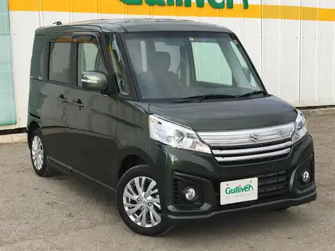 カタログ画像：スペーシアカスタム （SPACIA CUSTOM） ＧＳ 2015年5月 DAA-MK42S 660cc クールカーキパールメタリック 燃費29.0km / l メイン（その他）