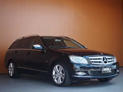 カタログ画像：Ｃクラスステーションワゴン （C-CLASS STATIONWAGON） Ｃ２５０ ステーションワゴン アバンギャルド 2008年4月 DBA-204252 2500cc オブシディアンブラック 燃費9.4km / l メイン（その他）