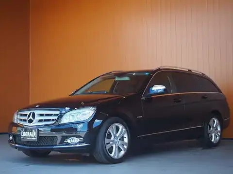 カタログ画像：Ｃクラスステーションワゴン （C-CLASS STATIONWAGON） Ｃ２５０ ステーションワゴン アバンギャルド 2008年7月 DBA-204252 2500cc オブシディアンブラック 燃費9.4km / l 外装