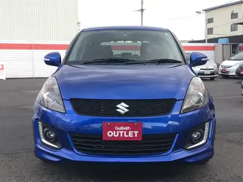 カタログ画像：スイフト （SWIFT） ＲＳ－ＤＪＥ 2014年6月 DBA-ZD72S 1200cc ブーストブルーパールメタリック 燃費22.6km / l フロント