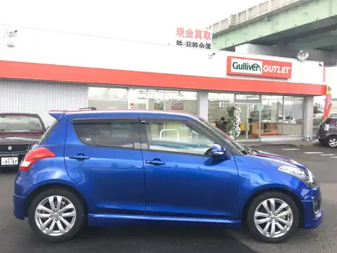 カタログ画像：スイフト （SWIFT） ＲＳ－ＤＪＥ 2014年6月 DBA-ZD72S 1200cc ブーストブルーパールメタリック 燃費22.6km / l 外装