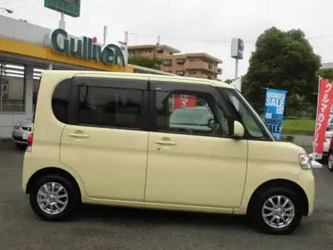 カタログ画像：タント （TANTO） Ｘ 2007年12月 CBA-L385S 660cc ホワイトorコットンアイボリー 燃費17.6km / l 外装