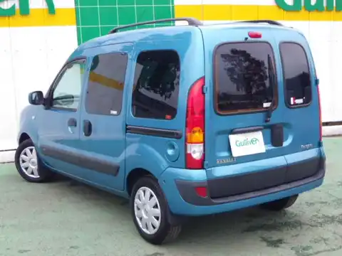 カタログ画像：カングー （KANGOO） １．６ 2007年1月 GH-KCK4M 1600cc インテンス・ブルー バック