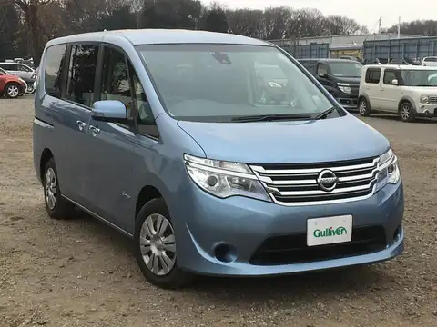 カタログ画像：セレナ （SERENA） ２０Ｘ Ｓ－ハイブリッド アドバンスドセーフティパッケージ 2014年4月 DAA-HC26 2000cc クリスタルミスト（Ｍ） 燃費16.0km / l メイン（その他）