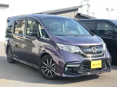 カタログ画像：ステップワゴン （STEPWAGON） モデューロＸ 2016年10月 DBA-RP3 1500cc プレミアムスパイスパープル・パール メイン（その他）