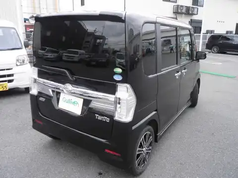 カタログ画像：タント （TANTO） カスタムＲＳ 2013年10月 DBA-LA600S 660cc ブラックマイカメタリック 燃費26.0km / l バック