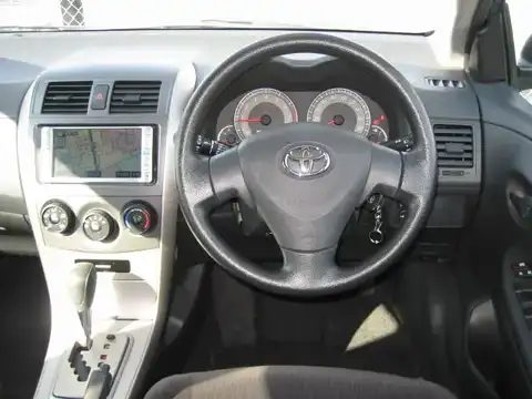 カタログ画像：カローラフィールダー （COROLLA FIELDER） １．５Ｘ ＨＩＤセレクション 2007年8月 DBA-NZE141G 1500cc ライトブルーマイカメタリック 燃費18.0km / l 内装