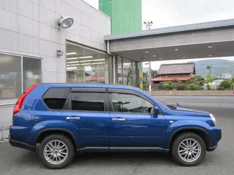 カタログ画像：エクストレイル （X-TRAIL） ２５Ｘ 2007年8月 CBA-TNT31 2500cc サファイアブルー（ＰＭ） 燃費11.6km / l 外装