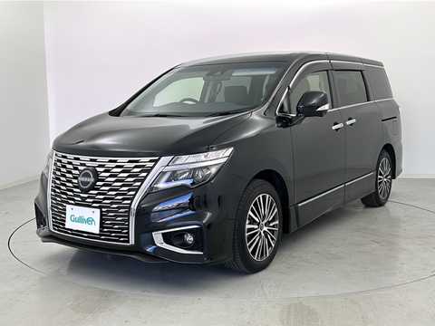 カタログ画像：エルグランド （ELGRAND） ＶＩＰ 2023年4月 5BA-PE52 3500cc ミッドナイトブラック（Ｐ） 燃費8.7km / l 内装