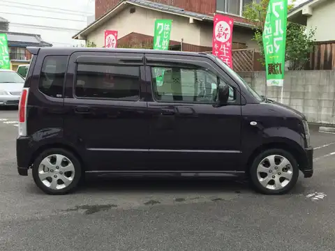 カタログ画像：ワゴンＲ （WAGON R） ナビスペシャル 2006年10月 DBA-MH21S 660cc ミステリアスバイオレットパール 燃費20.0km / l 外装