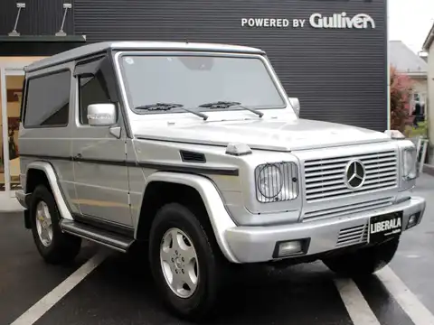 カタログ画像：Ｇクラス （G-CLASS） Ｇ３２０ 2004年7月 GH-463244 3200cc ブリリアントシルバー（Ｍ） 燃費6.9km / l メイン