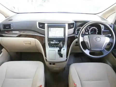 カタログ画像：アルファード （ALPHARD） ２４０Ｘ サイドリフトアップシート装着車 2014年4月 DBA-ANH20W 2400cc ダークブルーマイカ 燃費10.8km / l 内装