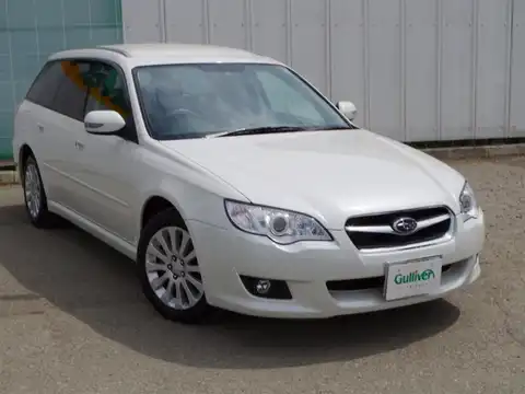 カタログ画像：レガシィツーリングワゴン （LEGACY TOURING WAGON） ２．０ＧＴ スマートセレクション 2008年10月 CBA-BP5 2000cc サテンホワイト・パール 燃費13.0km / l メイン（その他）