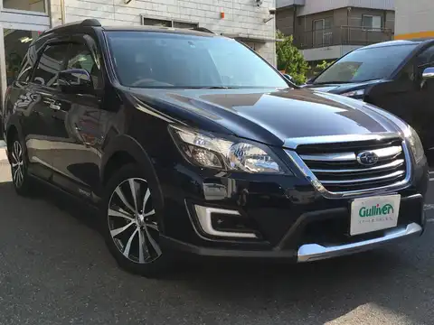 カタログ画像：エクシーガクロスオーバー７ （EXIGA CROSSOVER7） ２．５ｉアイサイト 2015年4月 DBA-YAM 2500cc ダークブルー・パール 燃費13.2km / l メイン（その他）