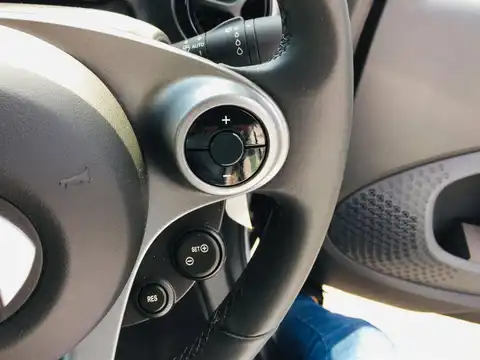 カタログ画像：スマートフォーツーカブリオ （SMART FORTWO CABRIO） ターボ リミテッド 2016年8月 DBA-453444 900cc ディープブラック×シルバー 燃費22.0km / l 内装