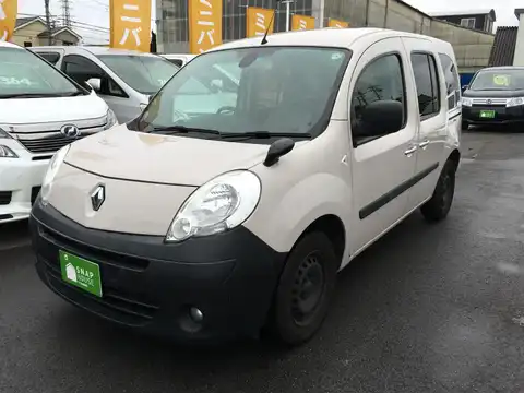 カタログ画像：カングー （KANGOO） クルール 2012年5月 ABA-KWK4M 1600cc ベージュカマルグ フロント