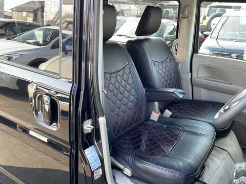 カタログ画像：エブリイワゴン （EVERY WAGON） ＰＺターボ 標準ルーフ 2021年9月 3BA-DA17W 660cc ブルーイッシュブラックパール３ 燃費13.3km / l 内装
