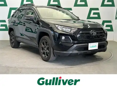 カタログ画像：ＲＡＶ４ （RAV4） アドベンチャー オフロードパッケージⅡ 2024年12月 6BA-MXAA54 2000cc アティチュードブラックマイカ×アーバンカーキ 燃費15.2km / l メイン（その他）