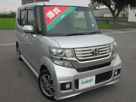 カタログ画像：Ｎ－ＢＯＸ＋カスタム （N-BOX PLUS CUSTOM） Ｇ 2014年4月 DBA-JF1 660cc カトラリーシルバー・メタリック 燃費24.0km / l メイン（その他）