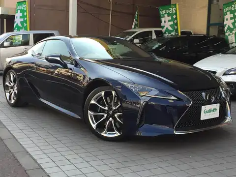 カタログ画像：ＬＣ （LC） ＬＣ５００ Ｓパッケージ 2017年4月 DBA-URZ100 5000cc ディープブルーマイカ 燃費7.8km / l メイン（その他）