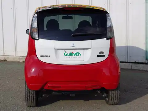 カタログ画像：アイミーブ （I-MIEV） ベースグレード 2010年4月 ZAA-HA3W ラズベリーレッドパールorレッドソリッド／ホワイトソリッド バック