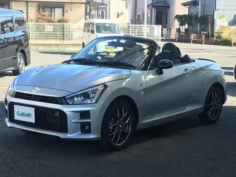 カタログ画像：コペン （COPEN） ＧＲ スポーツ 2021年5月 3BA-LA400A 660cc ブライトシルバーメタリック 燃費19.2km / l フロント