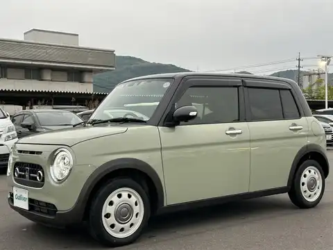 カタログ画像：アルトラパンＬＣ （ALTO LAPIN LC） Ｘ 2022年6月 5BA-HE33S 660cc トラッドカーキメタリック アーバンブラウン2トーンルーフorトラッドカーキメタリック ソフトベージュ2トーンルーフ 燃費26.2km / l 外装