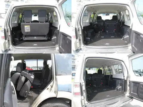 カタログ画像：パジェロ （PAJERO） ロング エクシード 2008年10月 ADC-V98W 3200cc プラチナベージュメタリック／ディープシーグリーンマイカ 内装