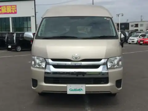 カタログ画像：ハイエースワゴン （HIACE WAGON） グランドキャビン 2020年5月 3BA-TRH229W 2700cc ベージュメタリック 燃費8.1km / l フロント