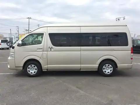 カタログ画像：ハイエースワゴン （HIACE WAGON） グランドキャビン 2017年12月 CBA-TRH229W 2700cc ベージュメタリック 燃費8.9km / l 外装