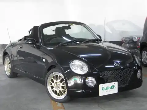 カタログ画像：コペン （COPEN） アクティブトップ 2002年6月 LA-L880K 660cc ＤＣ・ブラックマイカ 燃費18.0km / l メイン（その他）