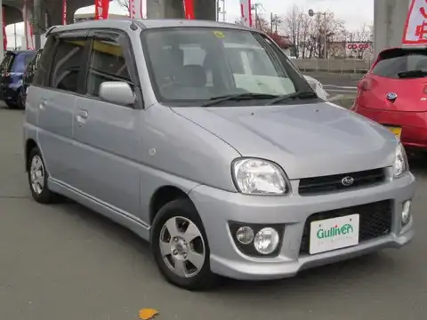 カタログ画像：プレオ （PLEO） ＦＳ リミテッド 2003年5月 TA-RA2 660cc シャイニーシルバー・メタリック 燃費19.8km / l メイン（その他）