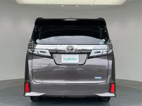 カタログ画像：ヴェルファイア （VELLFIRE） ２．５Ｘ サイドリフトアップチルトシート装着車 2018年1月 DBA-AGH30W 2500cc グラファイトメタリック 燃費11.6km / l バック